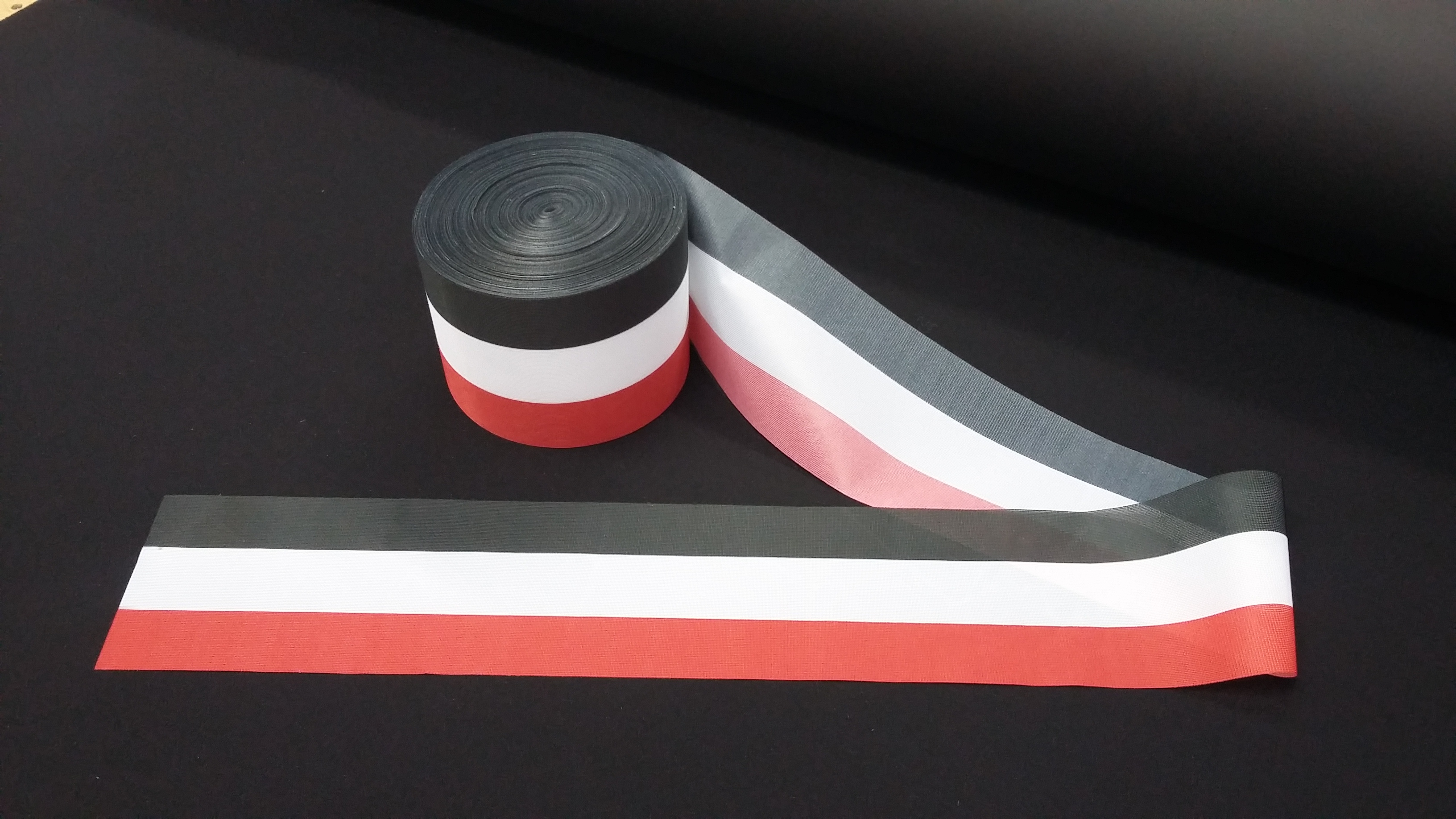 Ruban inaugural trois couleurs - Ruban-Inauguration.com