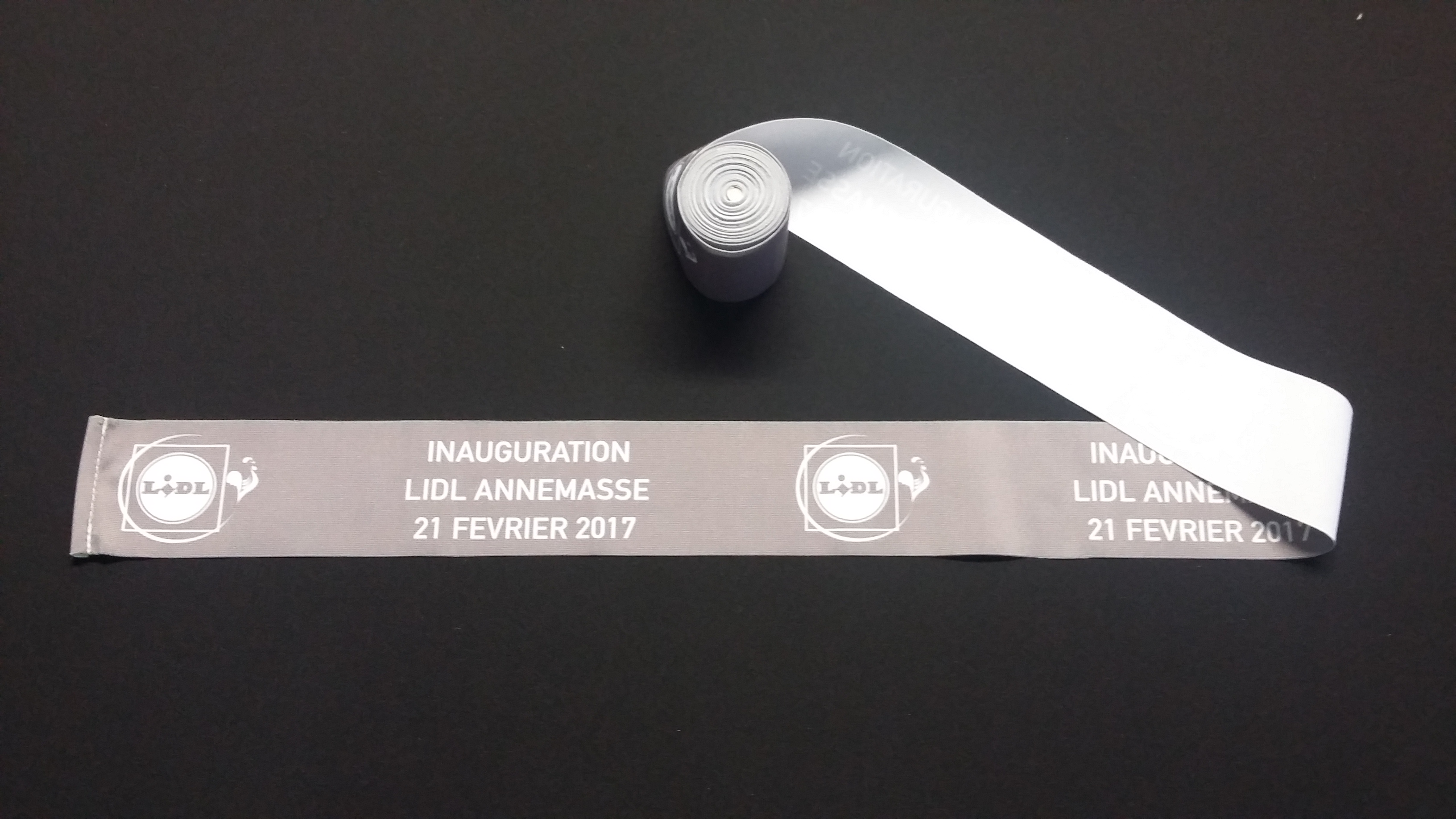 Ruban d'inauguration personnalisé - Ruban-Inauguration.com