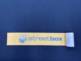 Ruban personnalis&eacute; Streetbox r&eacute;alis&eacute; par AVS Communication